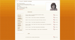 Desktop Screenshot of forrayrkatalin.hu